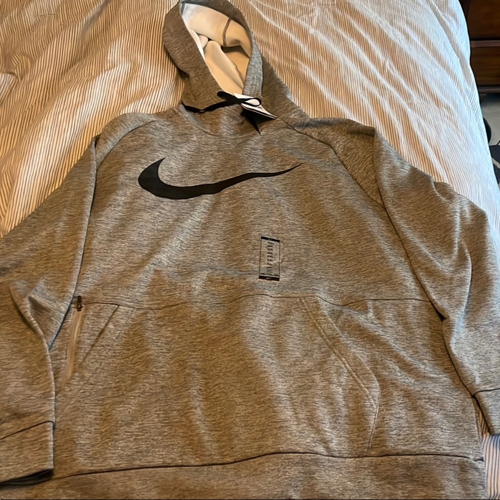 Nike Heather Gray Hoodie